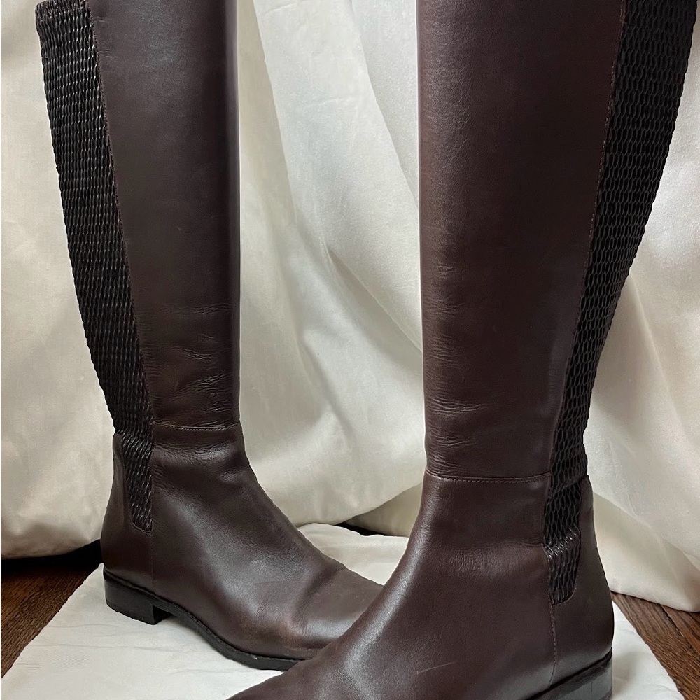 Cole haan Leather Knee-High Boots